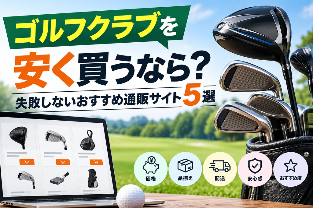 ゴルフクラブを安く買うなら？
