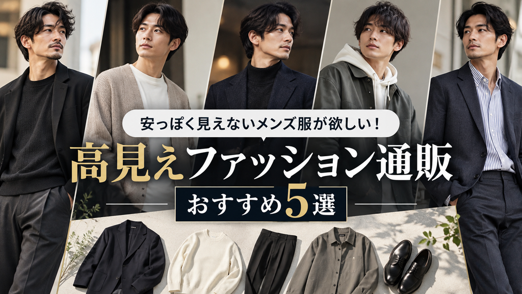 高見えファッションメンズ